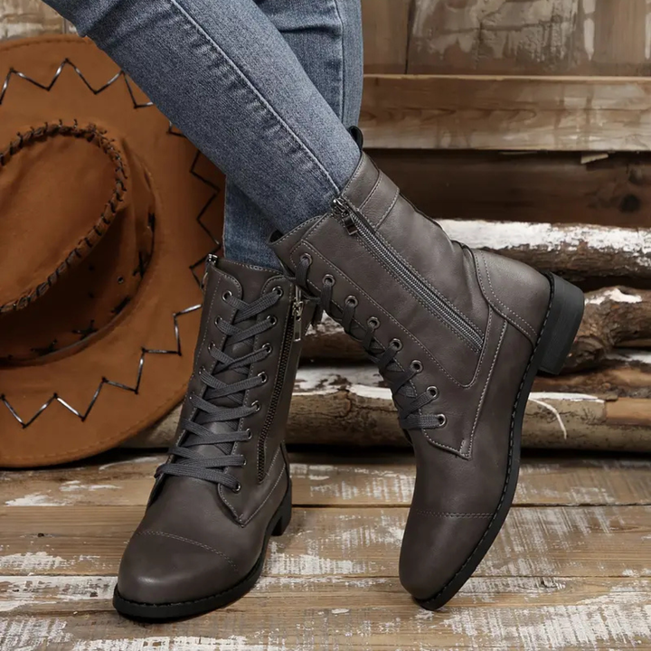 VICTORIA™ – Leather Boots
