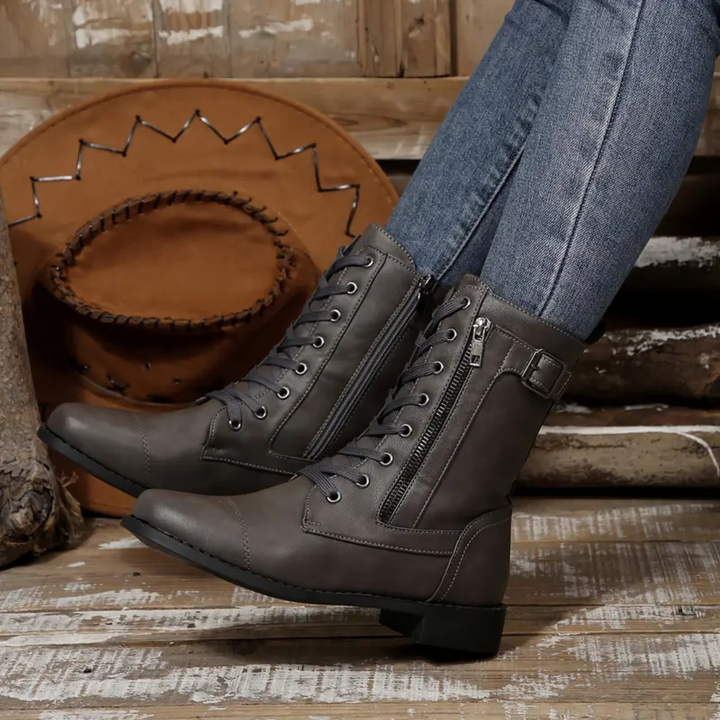 VICTORIA™ – Leather Boots