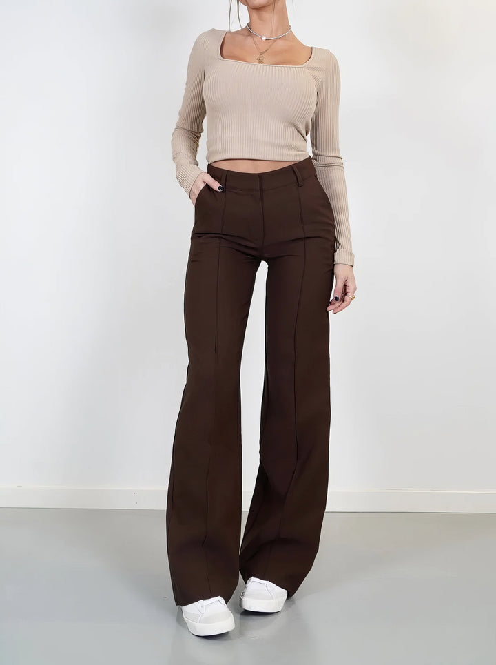 Kaela - Casual Wide-Leg Trousers