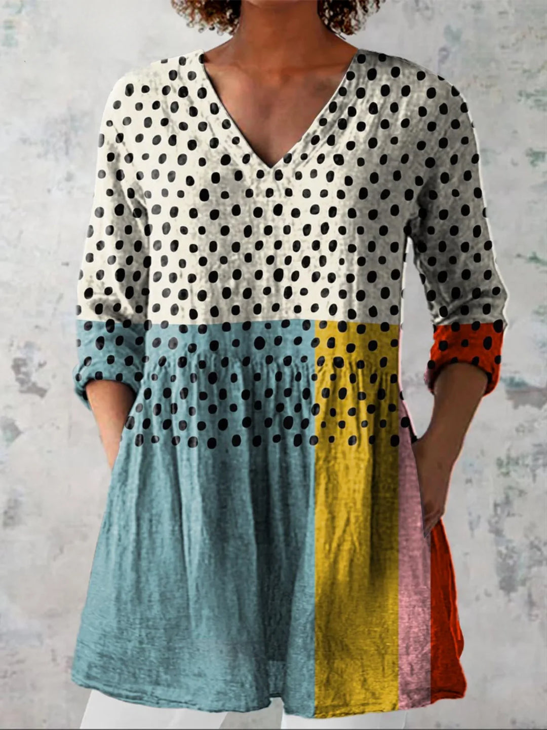 Juliette | Relaxed V-Neck Tunic