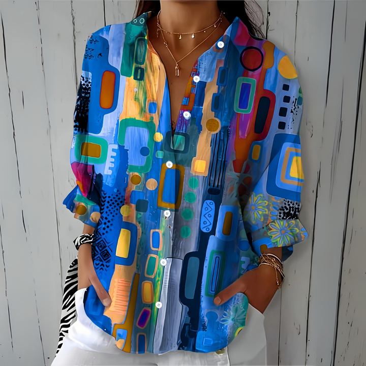 Catalina™ | Artistic Print Blouse