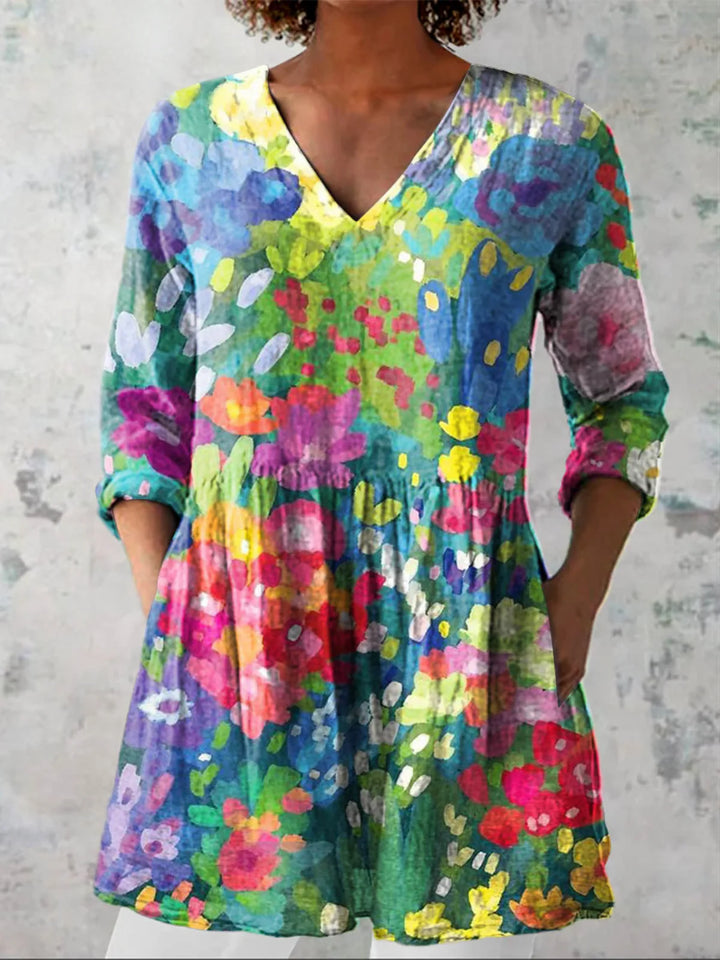 Juliette | Relaxed V-Neck Tunic