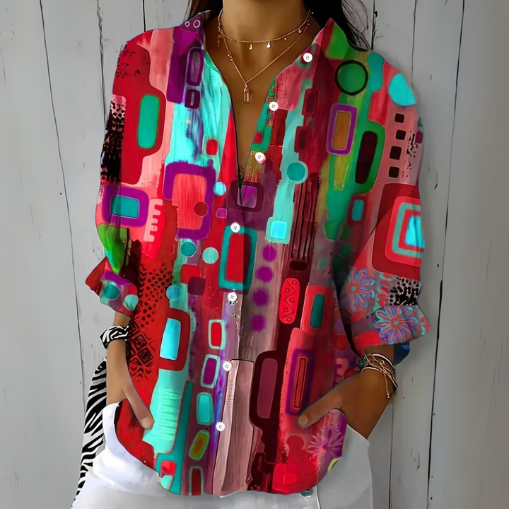Catalina™ | Artistic Print Blouse
