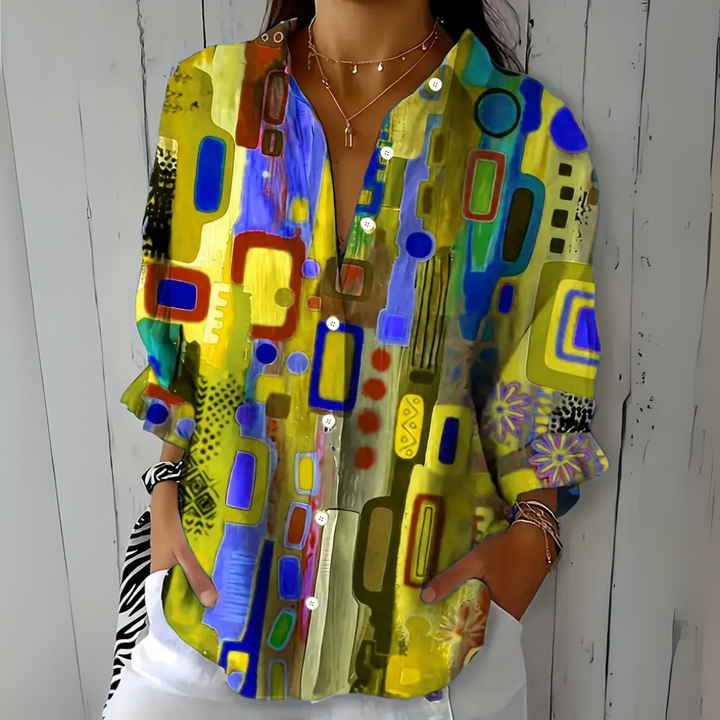Catalina™ | Artistic Print Blouse