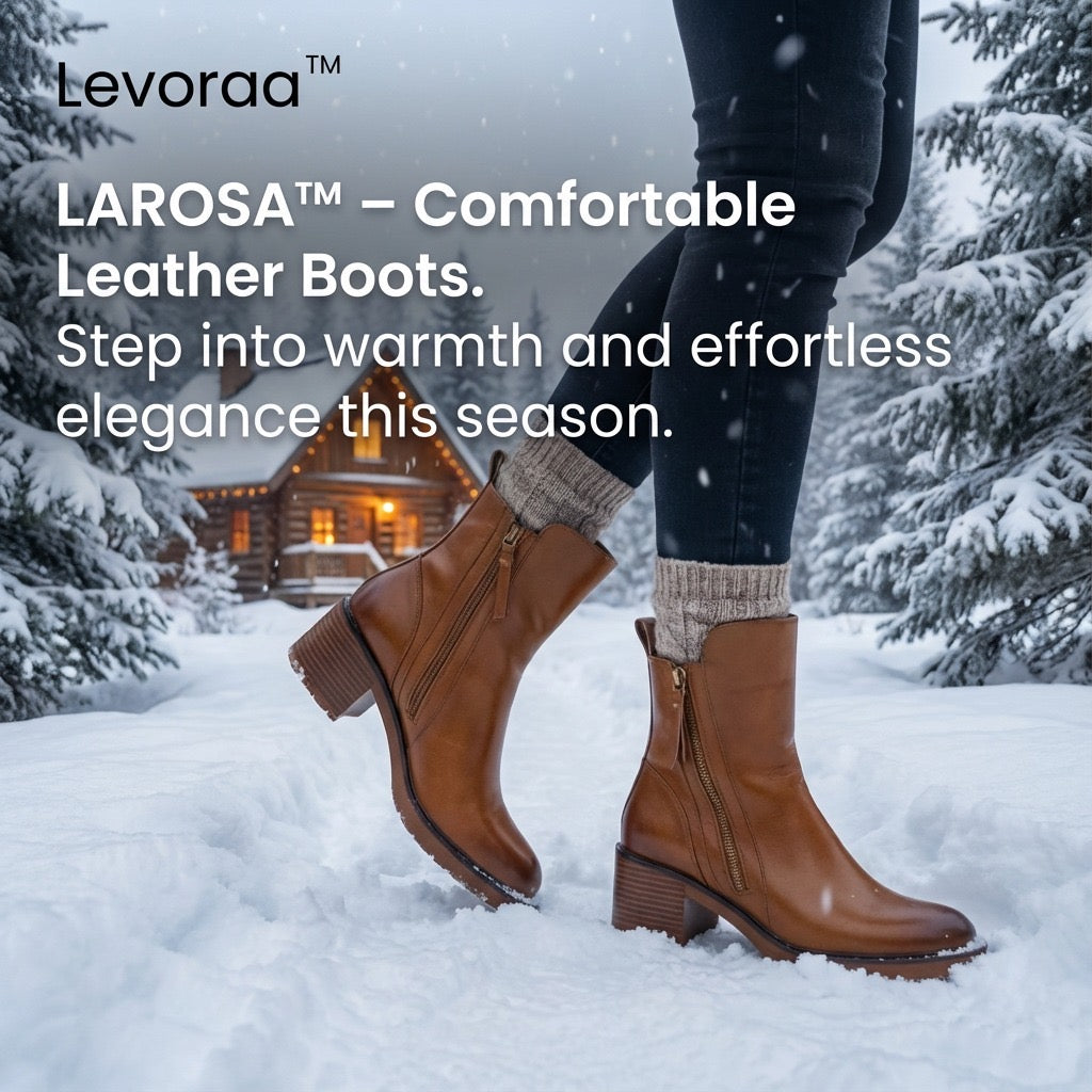 LAROSA™ – Leather Boots