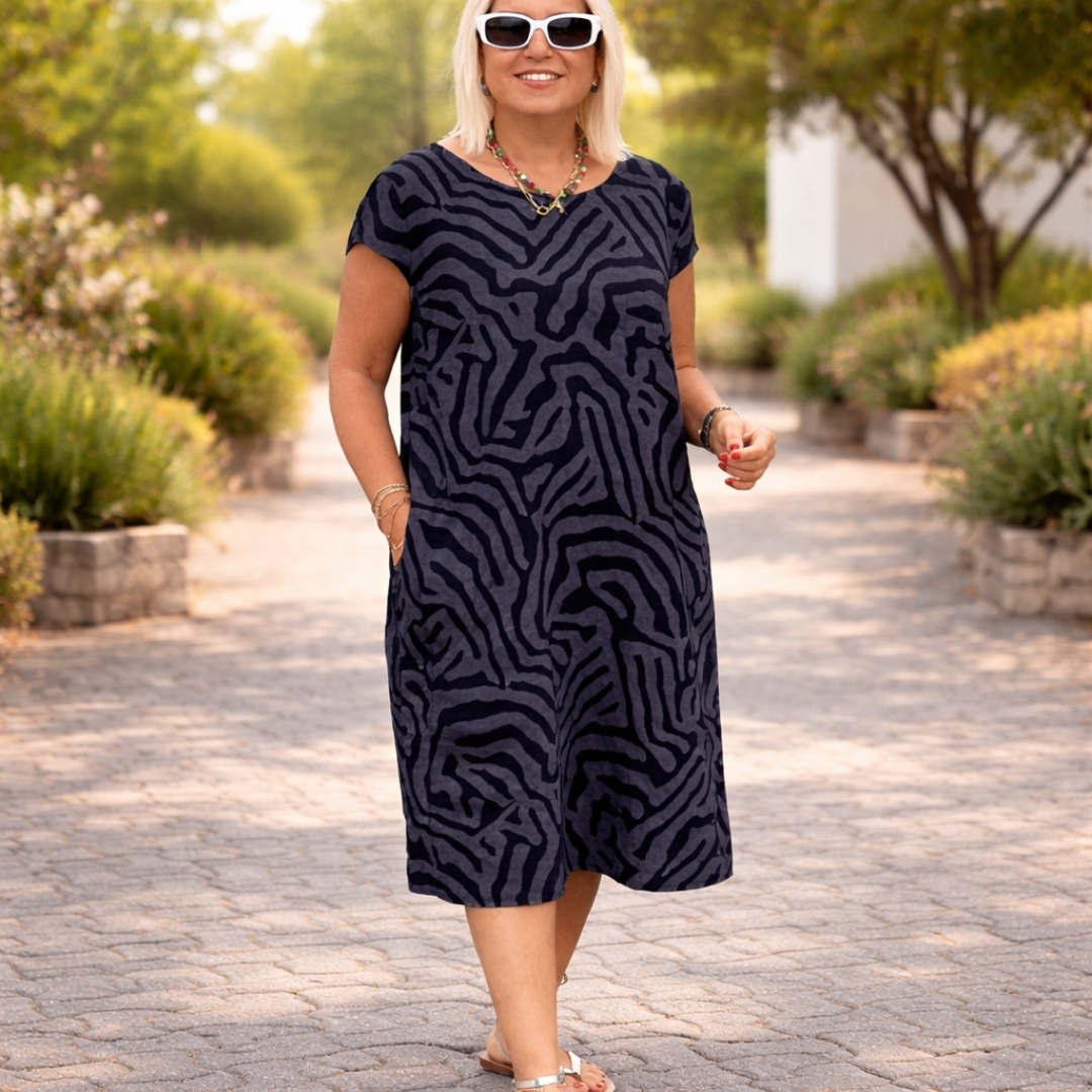 Avanille | Round Neck Dress