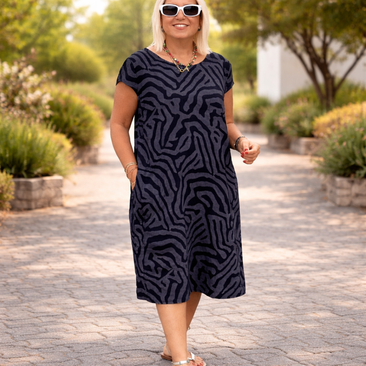 Avanille | Round Neck Dress
