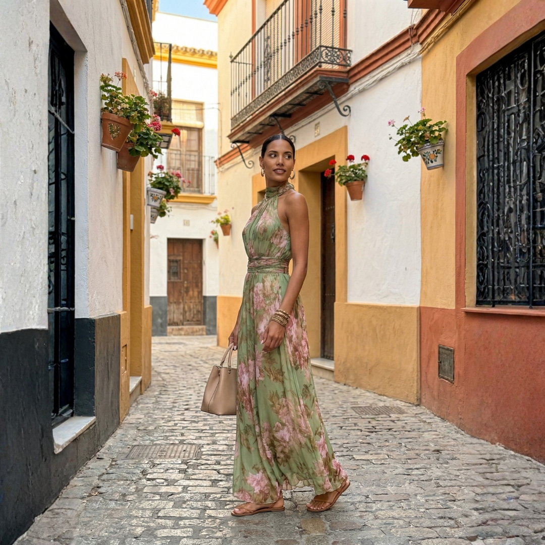 Aria - Botanical Elegance Dress