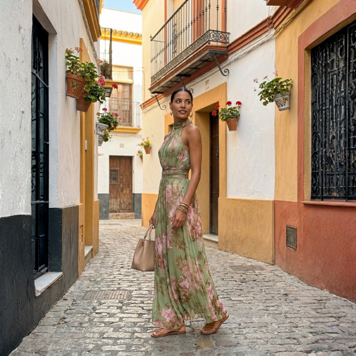 Aria - Botanical Elegance Dress