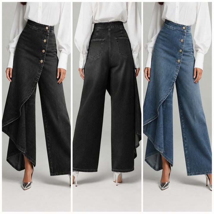 The Elara™ | Wide-Leg Jeans