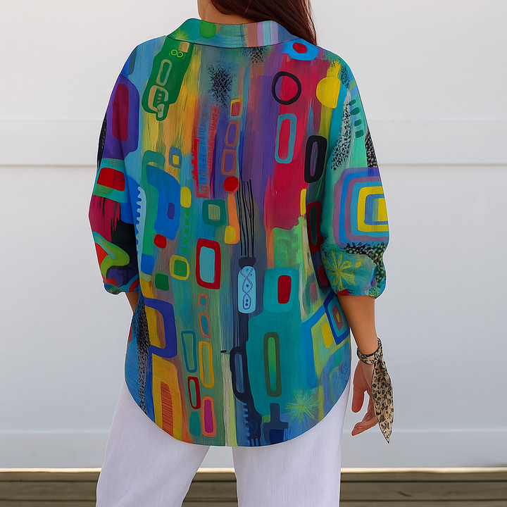Catalina™ | Artistic Print Blouse