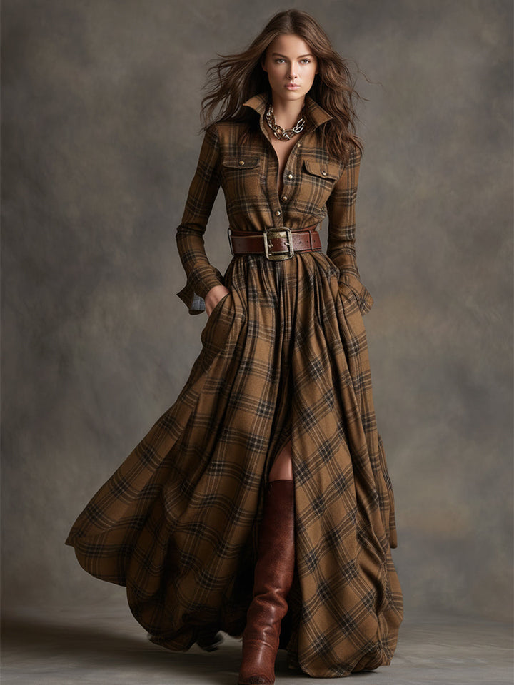 Harriet | Belted Shirt Dress