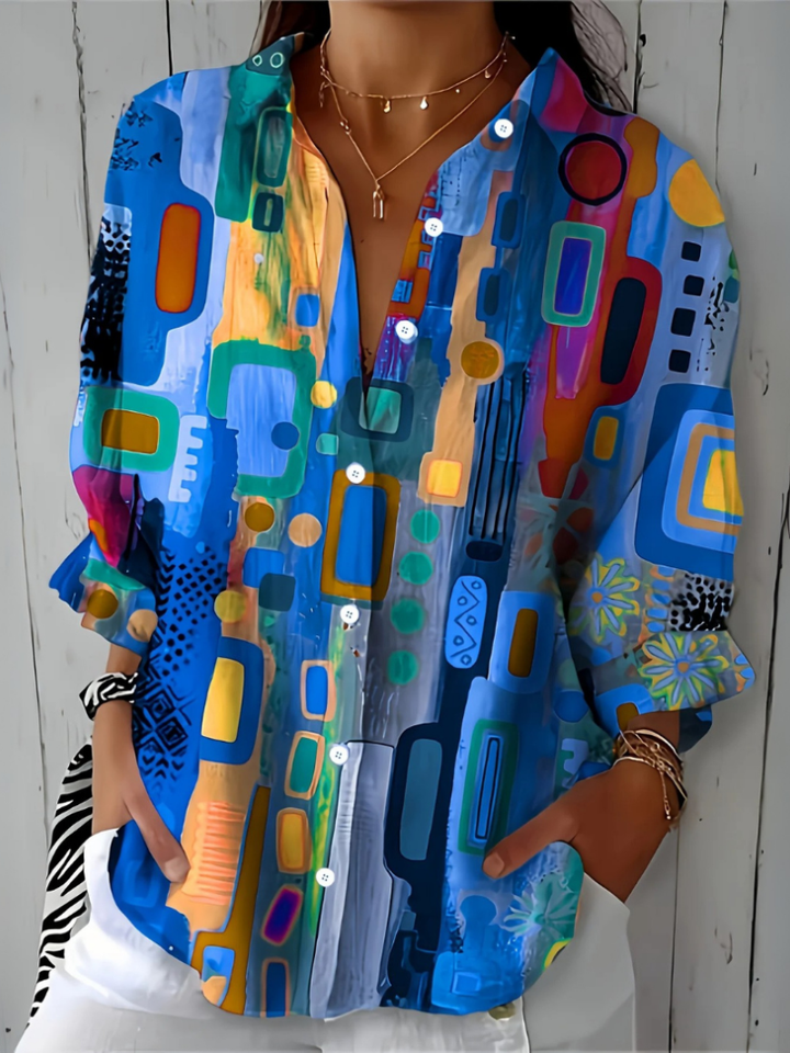 Catalina™ | Artistic Print Blouse