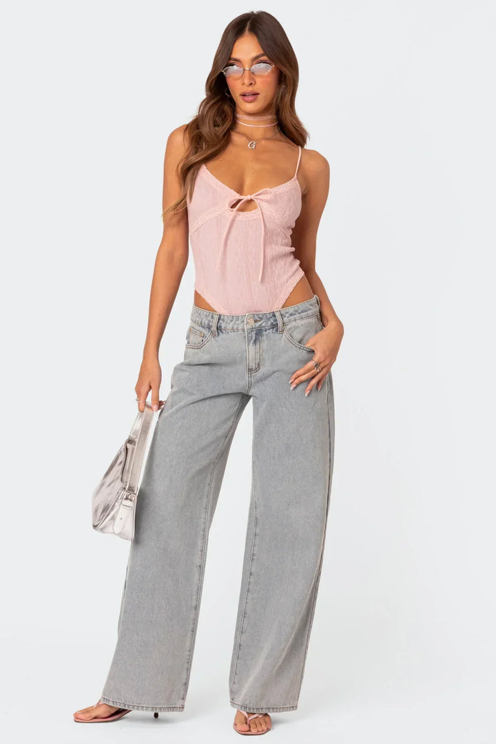 ARIA | Bow Jeans